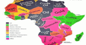 africa map political and physical​