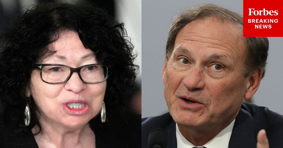 alito sotomayor courtroom disagreement