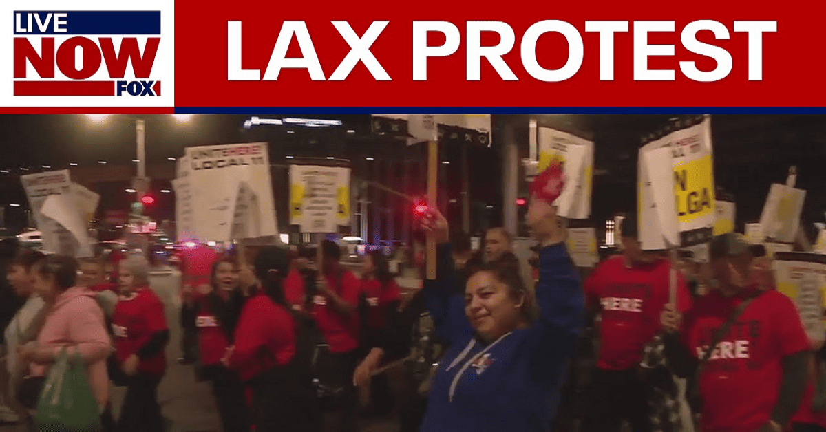 thanksgiving travel lax protest​
