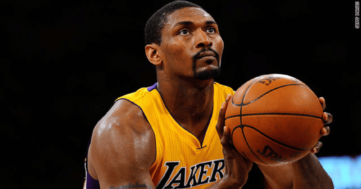 metta world peace basketball​