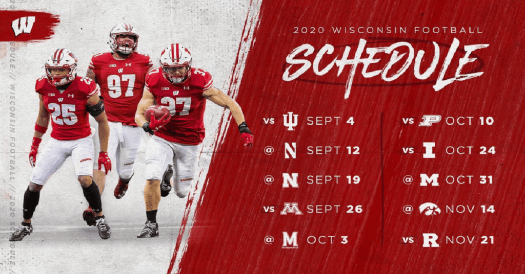 wisconsin football schedule